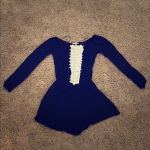 NWT Chiffon Romper size M